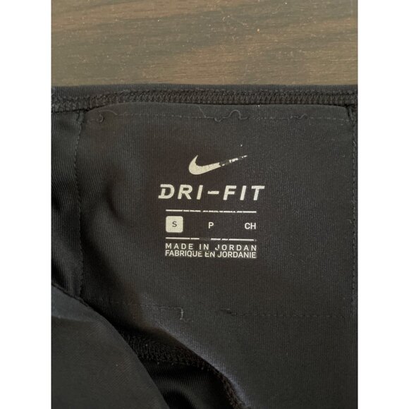 Nike Womens Small Black Dri-Fit Carpi Activewear Pants Leggings Exercise - Picture 3 of 4